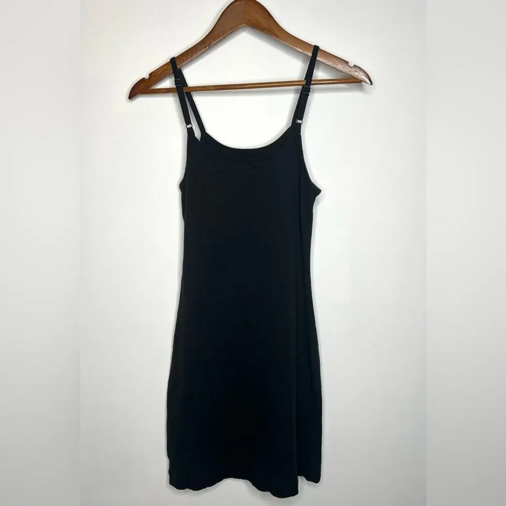 Nike Sportswear Ribbed Dress Black